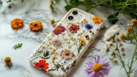 Glitter Photo Phone Case