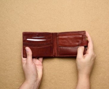 Leather Wallet with Name